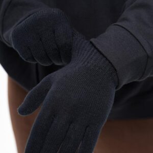 Чоловічі теплі перчатки without black, чорного кольору